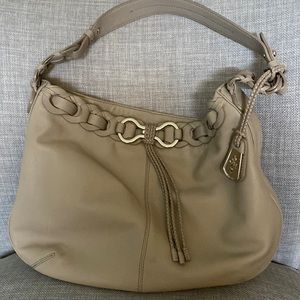 Cole Haan butter leather shoulder bag